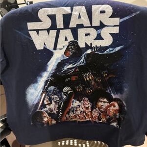 Star Wars Navy Blue Graphic Shirt
